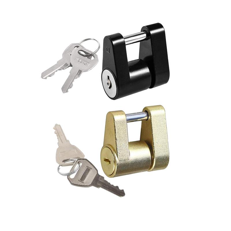 Trava de Engate, Trava de Engate com 2 Chaves, Resistente ao Desgaste, Universal Conveniente para Carro