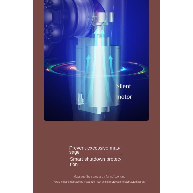 Massage Stick Handheld Electric Beating Shoulder Cervical Spine Waist Back Meridian Vibration Massager