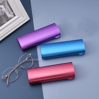 Portable Aluminum Alloy Frosted Myopia Case Glasses Box Glasses Case Storage Box