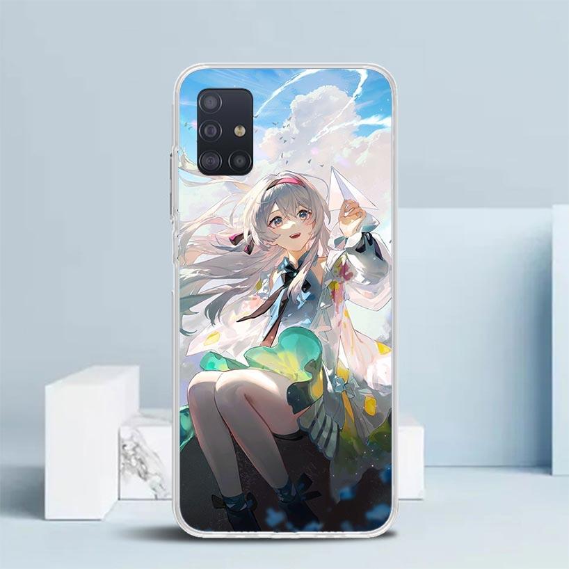 Honkai Star Rail Firefly Soft Cover for Samsung Galaxy A12 A22 A32 A52 A72 A02S Phone Case Note 20 Ultra 10 S10 Plus A51 A71 A50