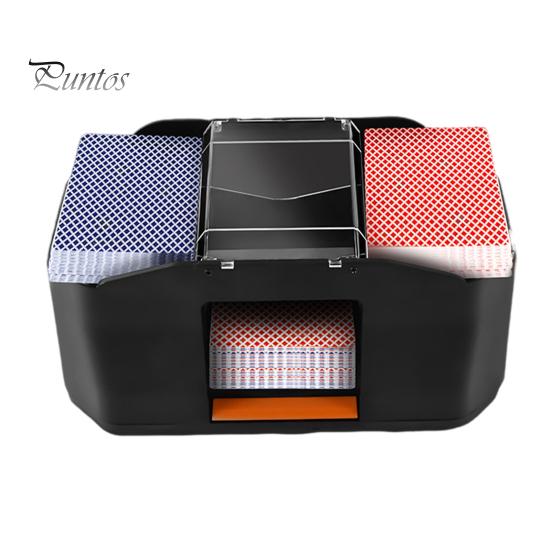 Otomatik Kart Karıştırıcı 2000mAh Şarj Edilebilir Sessiz Elektrikli Poker Kart Dağıtıcı Makinesi Kart Dağıtma Aracı Casino Ekipmanları