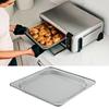 Stainless Steel Air Fryer Grill Tray Square Oven Baking Basket Home