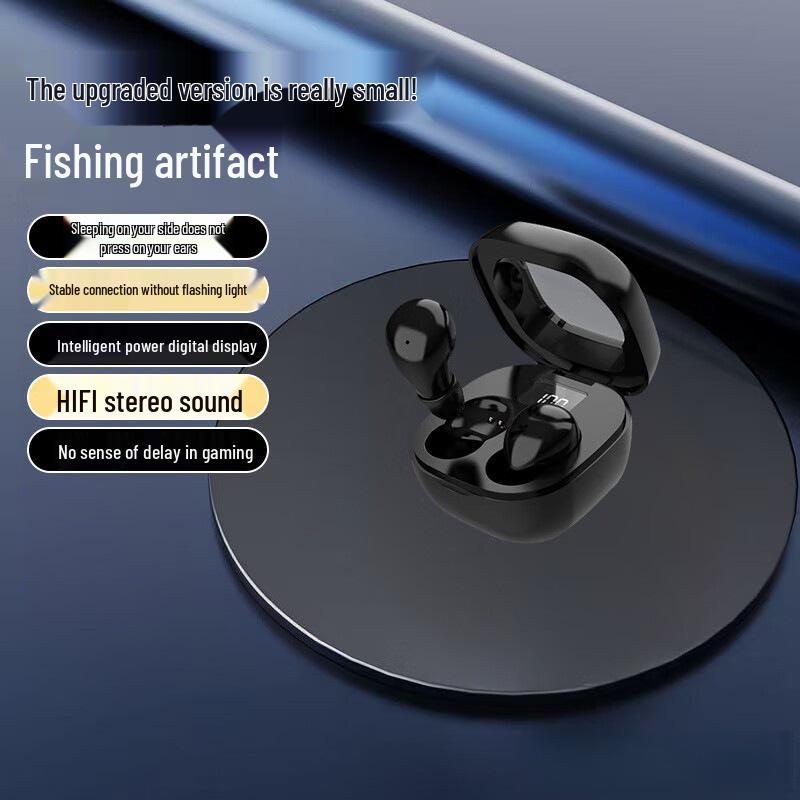 SK19 True Wireless Bluetooth Earbuds: Noise Reduction, Sleep Comfort, Mini Compact Design, Long Battery Life.