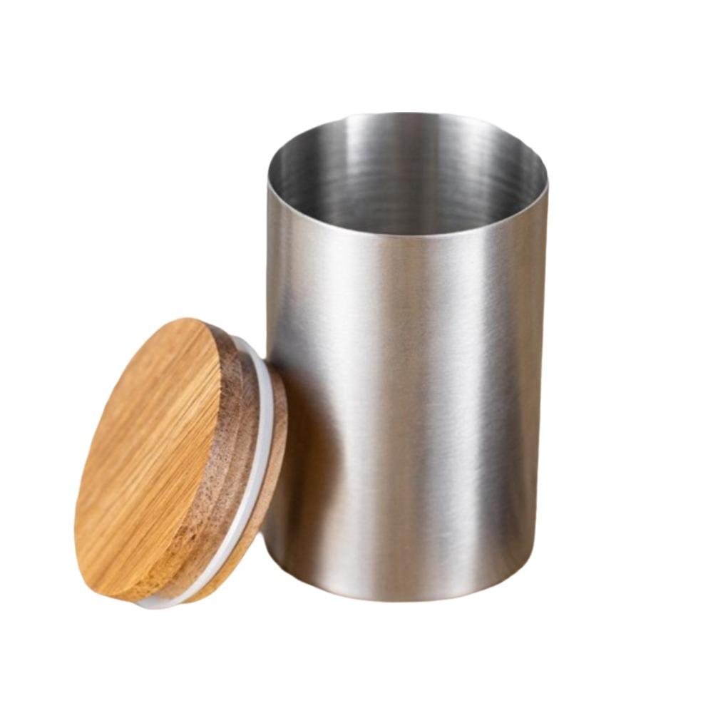 Новая мини-банка для чая из нержавеющей стали 304, прочная банка для хранения кофе, универсальная банка для порошка, в том числе для порошка матча