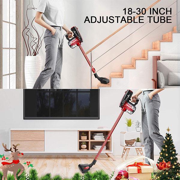 Strong Suction Stick Vacuum Cleaner, Lightweight Corded Vacuum for Hardfloor Pet Vacuums
