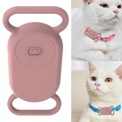 Silicone Case Waterproof Protective Case Dog Collar Holder Anti-Scratch Finder Tracker Locator Case for Samsung Galaxy SmartTag2