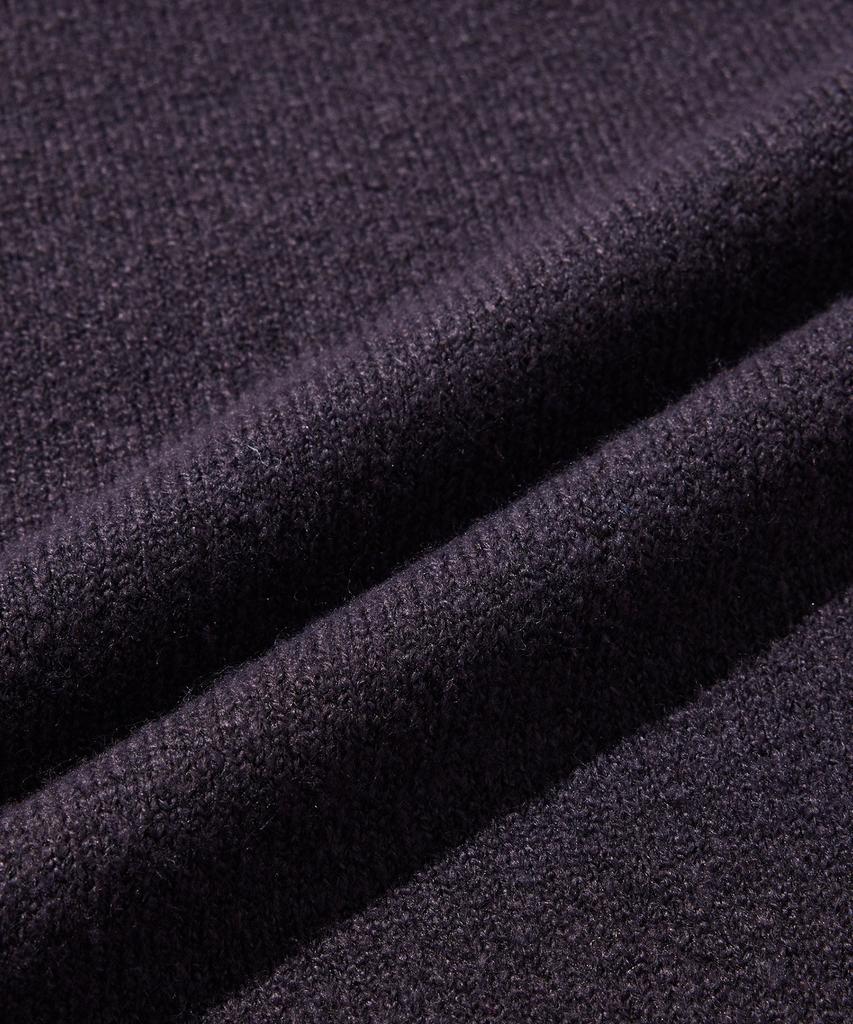 STCO V-Neck Solid Knit Violet_Sktxa53Nsv