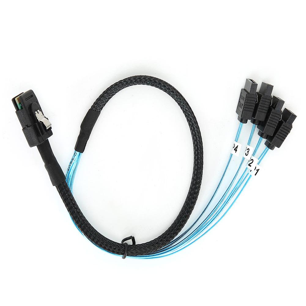 G0101 Mini SAS Cable 36P SFF‑8087 to 4SATA Server Data Line Computer Accessories