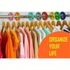 8Pcs Lightweight Closet Hanger Dividers Garment Tags Clothing Size Marking Ring  Boutiques