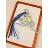 It is the original design of ins wind laser leather, high-end exquisite small bag pendant, keychain, schoolbag pendant.