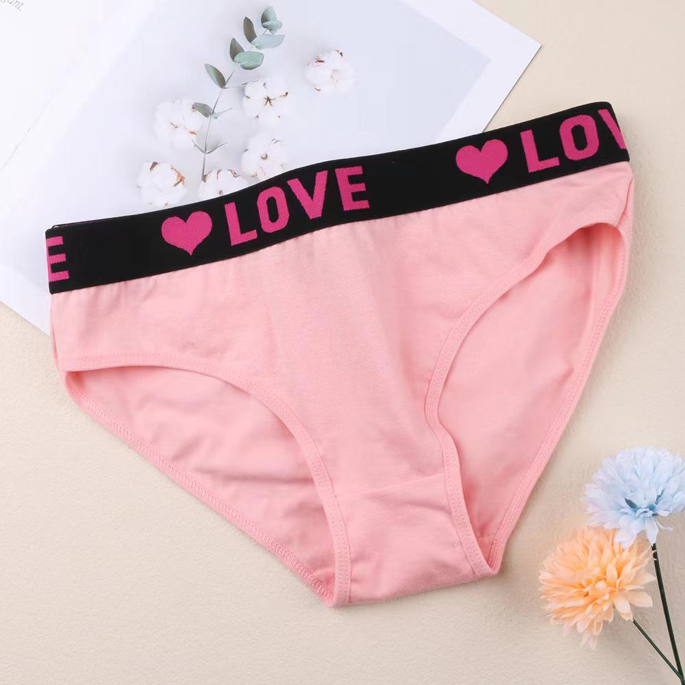 

Comfortable Cotton Mid-Waist Sports Underwear for Girls S Waist 30