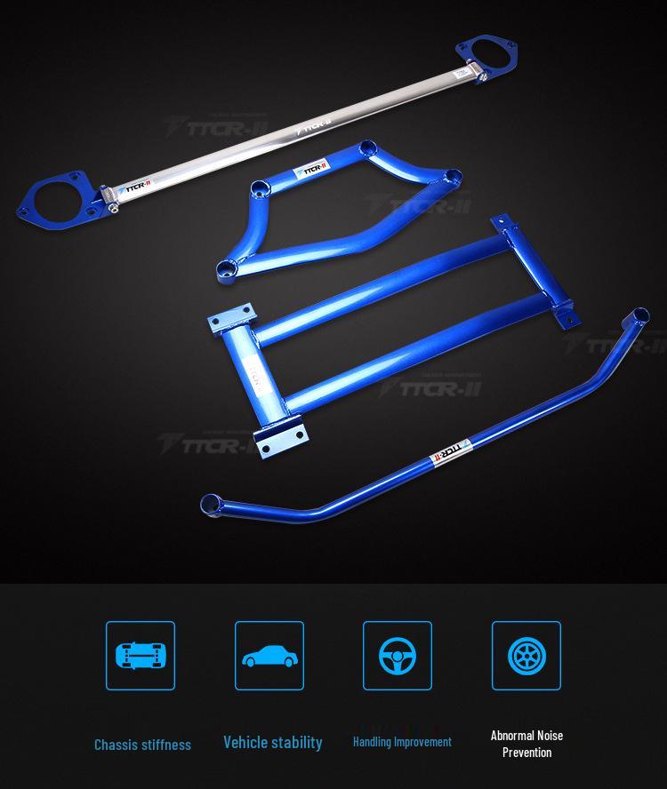 Mercedes-Benz A-Class, B-Class, CLA, GLA, A45, A35L, GLB, E-Class, SLK Chassis Reinforcement Strut and Sway Bar