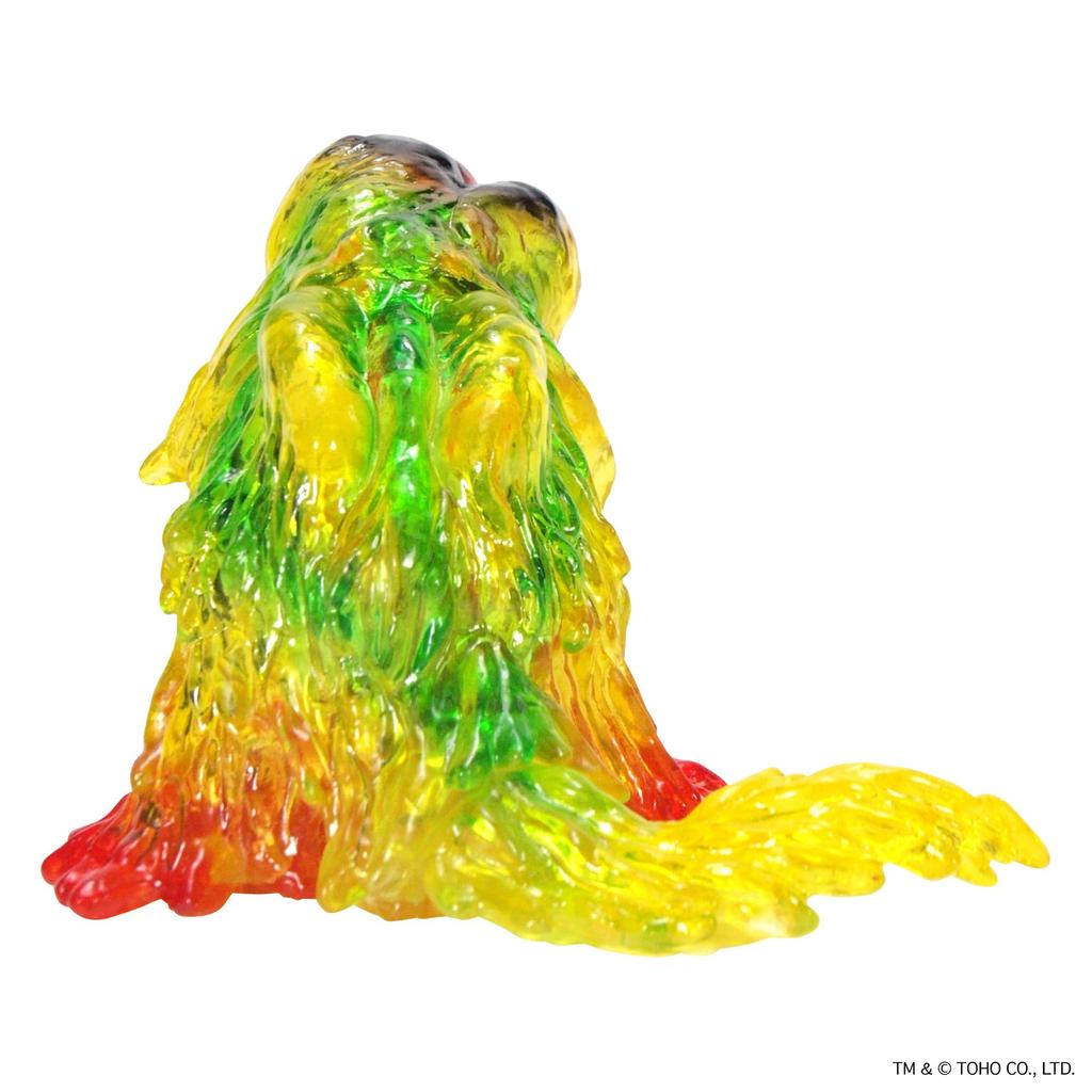 CCP Middle Size Series Godzilla EX 3rd Chimney Hedorah 1970s Image Color Clear PVC Complete Figure Ver. Pre-painted
