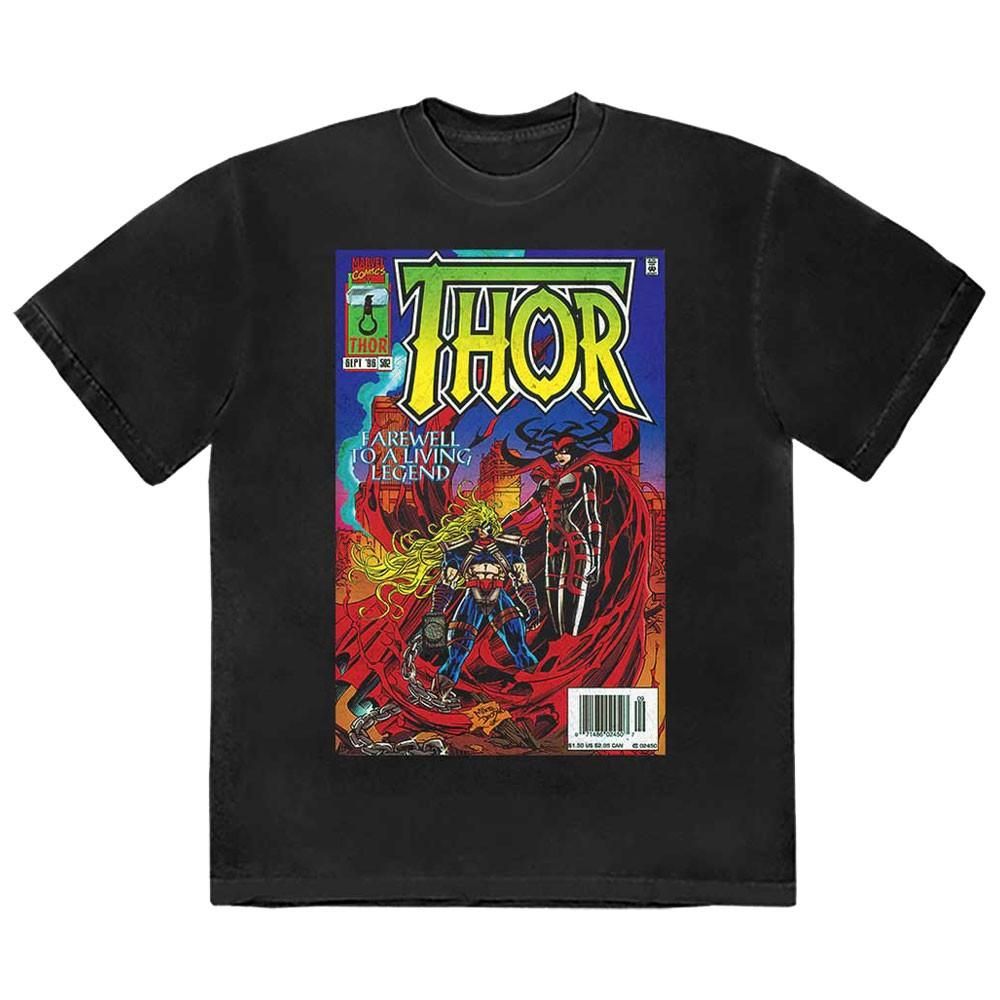 Thor Living Legend Comic Cover T Shirt M