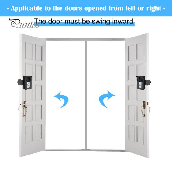 Dörrklockshållare Stödfäste Stark Bärförmåga Regnskyddsdesign Ingen Borrning Enkel Installation Stöldskydd Videodörrklockafäste