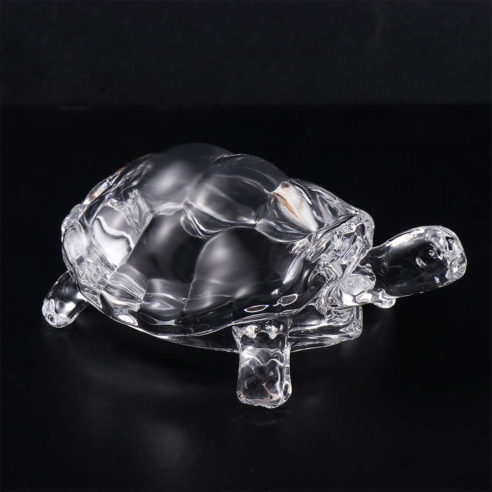 Chinese Feng Shui Home Decoration Tortoise Statue Craft Gift Desktop Ornament Crystal Turtle