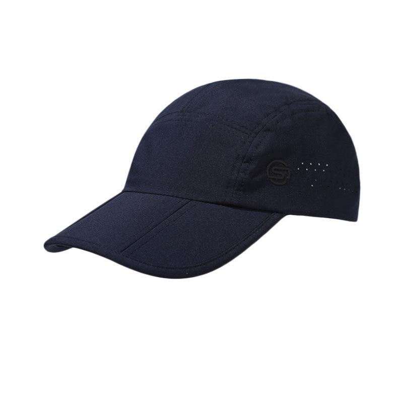 Весна-Лето Мужская Быстросохнущая Бейсболка Дышащая Складная Солнцезащитная Для Улицы Рыбалки Бега Тонкая Кепка