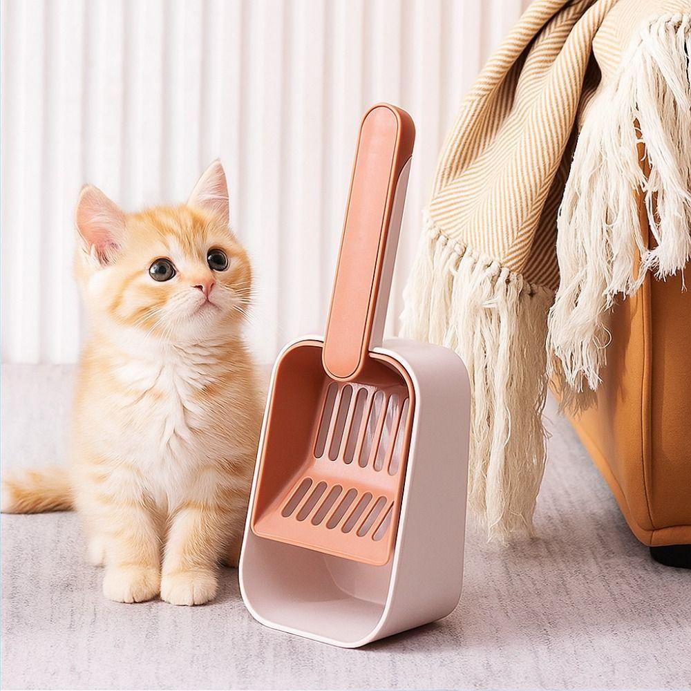 Large Capacity Pet Poop Shovel Fine Sifting Pets Litter Shovel Cat Litter Scoop  Pet Supplies