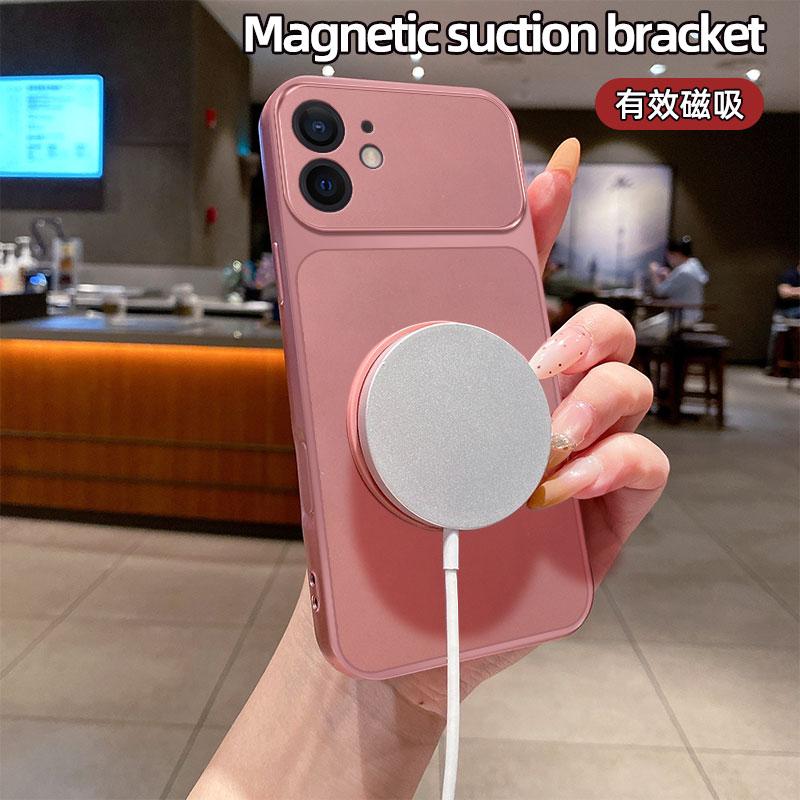 For Apple iPhone 11 Case Apple iPhone 12 Cover Phone Case Back Bumper Shockproof Soft Fundas Luxury Shockproof Bracket Cover
