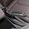 Carbon Fiber Color Front Handbrake Brake Handle Cover Look E46 E92 For BMW Fiber E90 E60 F30 Ca P4Q8