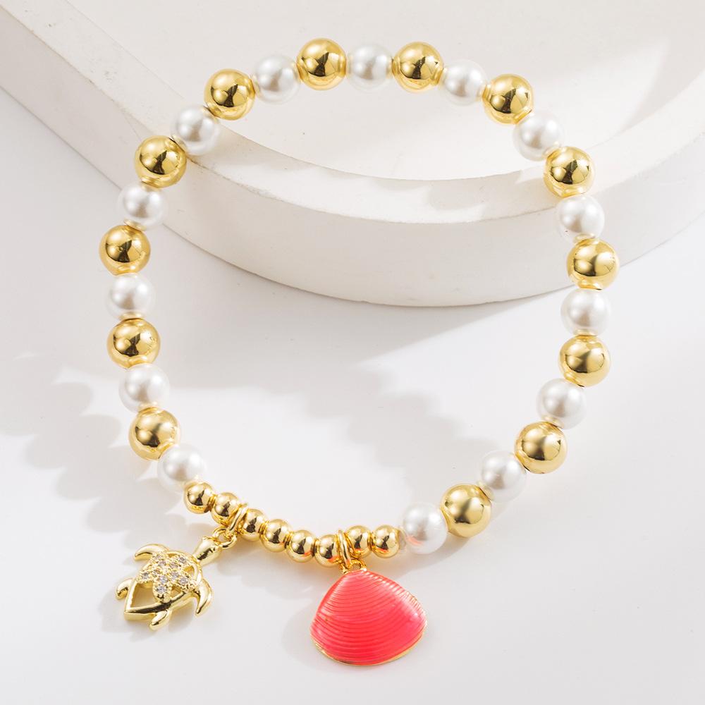 JYL TS Bracelet Bohemian Multi-element  Elephant Tower Charm Brings Luck