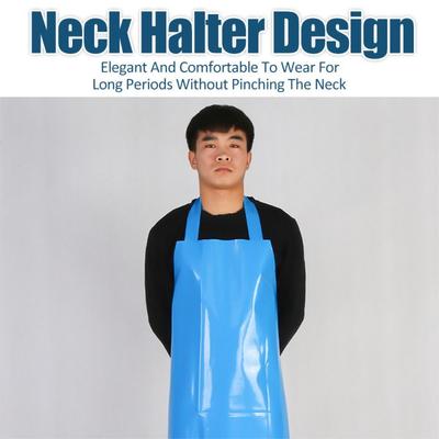 New Waterproof Kitchen Apron TPU Acid and Alkali Resistant Protective Clothing Lightweight with Sleeve Work Apron
