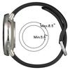 20mm Silicone Strap for Amazfit Active 2 Official Replaceable Wristband for Amazfit GTS 4 Mini 3/Samsung Galaxy Watch 7 6 5 Band