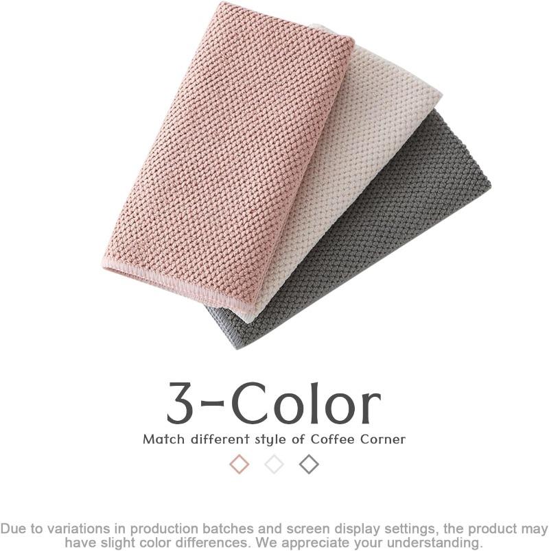 Lint Free Barista Bar Towel Coffee Machine Special Rag Super Absorben Square Towel Cleaning Cloth Espresso Machine Cleaner Towel
