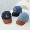 2026 School Boys Baseball Hats Dinosaurs Embroidered Children Outdoor Summer Kids Caps for 2-8Years Baby Sports Hats