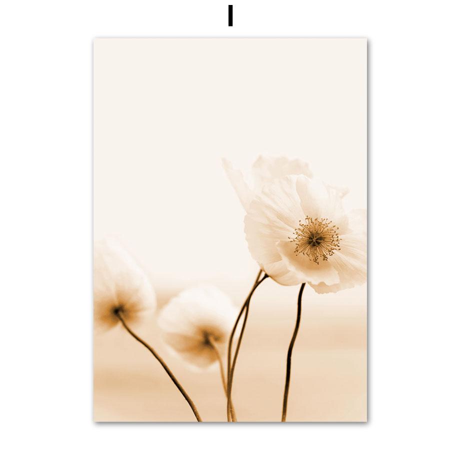 Autumn Deer Castle Fallen Leave Poster Pier Plant Forest Print Wall Art Pictures Canvas Painting For Living Room Home Decor