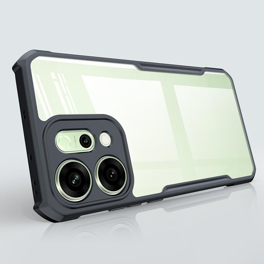 XUNDD For Oppo Reno14 5G (Global) Case Dropproof TPU + Acrylic Clear Back Phone Cover