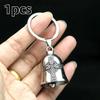 Motorcycle Bicycle Protection Bell Keychain, Exquisite Protective Charm for Bike Motorcycle Pet
