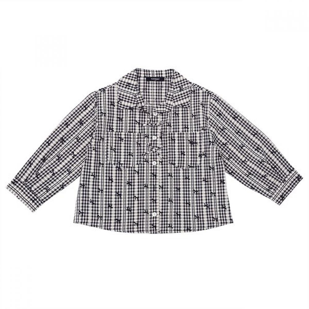 

Tiffany Black Ribbon Oversized Shirt T54kab040 blacks/155