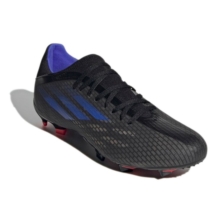 Adidas X Speedflow.3 FG Black Sonic Ink Men Sneakers Core-Black Solar-Yellow FY3296