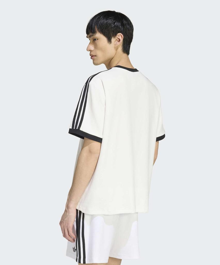 ADIDAS Terry Cali Tee - Cloud White:Black / Kw7400