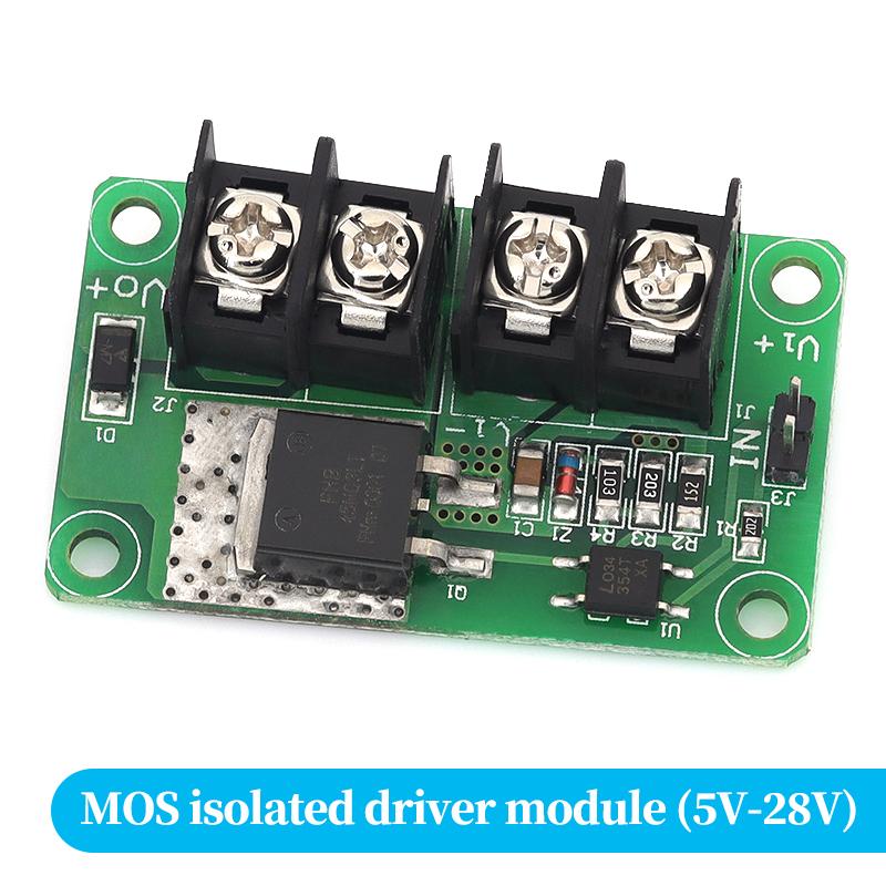 1pcs Optocoupler Isolated MOS Transistor Driver Module MCU IO Isolation Drive High‑Current MOSFET Solid‑State Switch Board