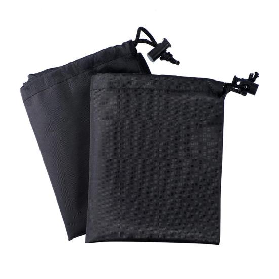 

1 пара автомобильных зеркал заднего вида, водонепроницаемая ткань Оксфорд, регулируемый шнурок, защита от снега и солнца, пыли, авто, внедорожник, боковое крыло, защита для зеркала 2pcs чёрный