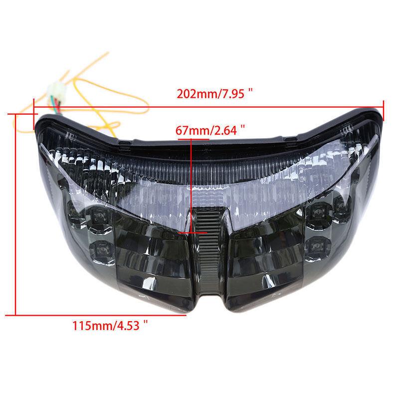 Motorcycle LED Integrated Rear Brake Taillights Accessory Suitable For Yamaha FZ1 2006-2015 FZ8 2010-2015