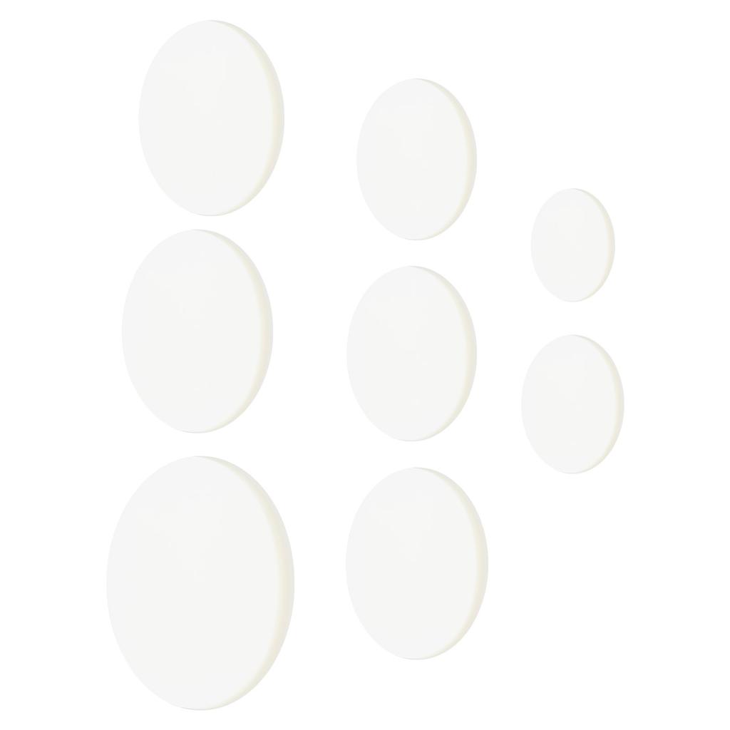 100 Pezzi Pellicola Protettiva Trasparente in PVC per Badge Protezione Motivo Ampia Applicazione