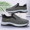 Men's Shoes Summer New Solid Color Versatile Single Shoes Hiking Shoes Soft Sole Casual Walking Shoes