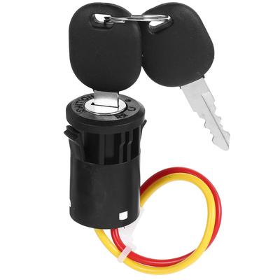 TEHAUX Electric Car Accessory, Waterproof Key Ignition Switch, One-Button Operation, Easy Start with Durable Plastic, Compatible with Many Models