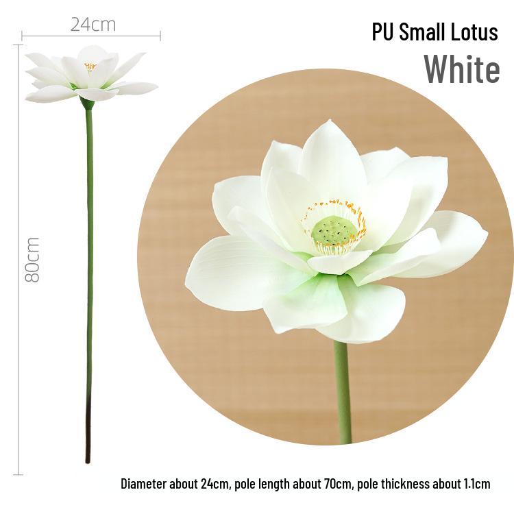 Artificial Lotus Leaf Pond Scenery Props with Stem for Stage and Landscape Photography
