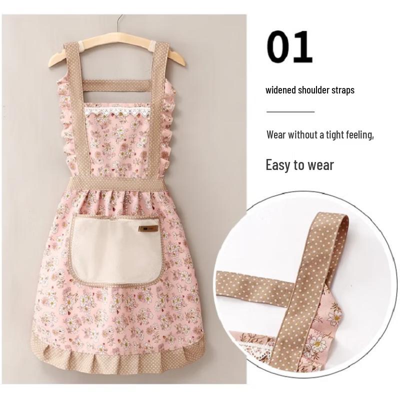 Mengting Hand-Wipable Kitchen Apron