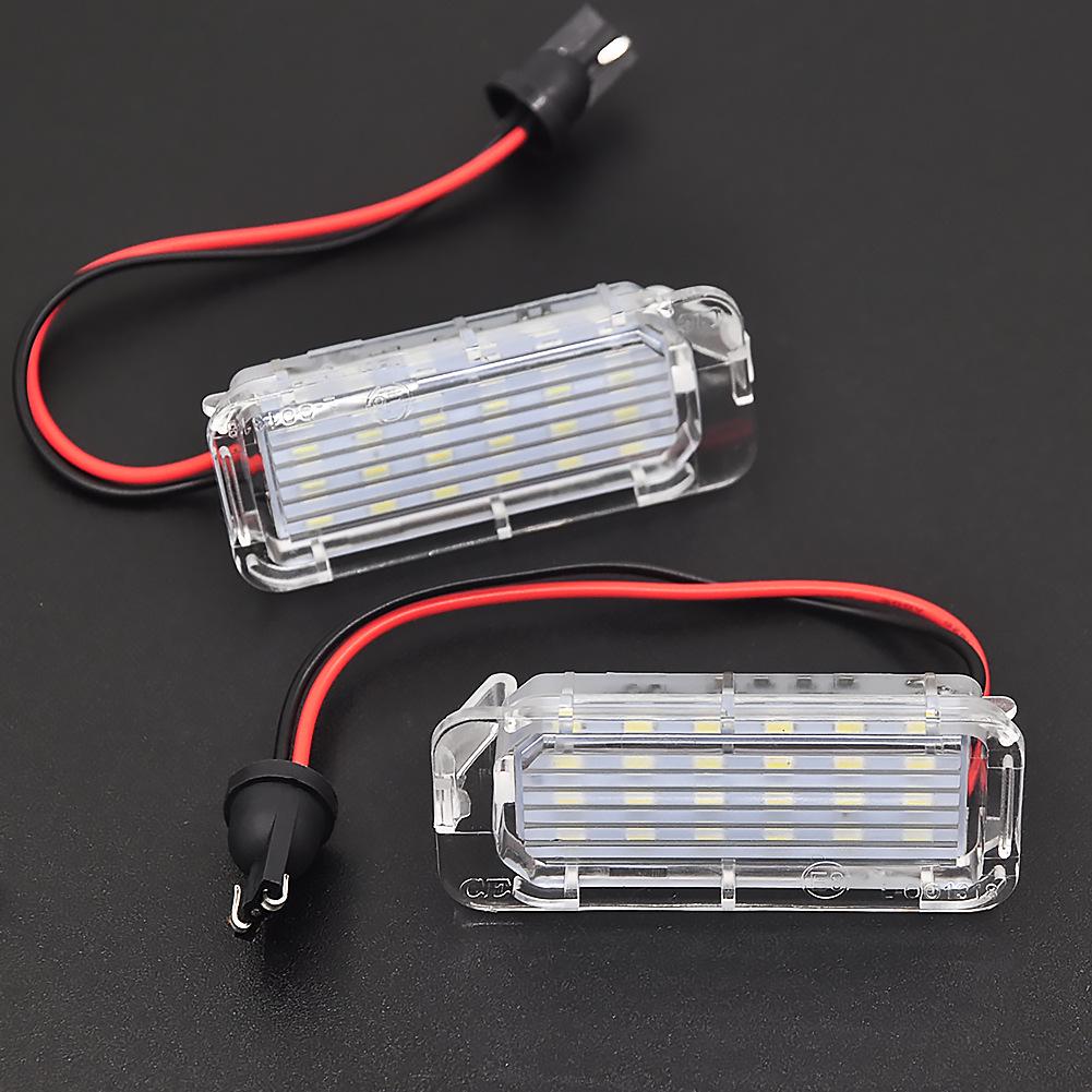 

LED License Plate Light for Ford Mondeo, Focus, Fiesta, C-MAX, Kuga Single Piece