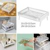 Mug Drying Rack Storage Organizer Tray for Cabinet Kitchen Countertop