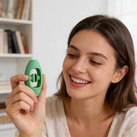 Hand Grip Strengthener with Suction Cup Stress Relief Finger Exerciser Hand Muscle Strengthening Trainer Silicone Ring Toy