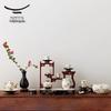 Yongfengyuan Madam Porcelain Pomegranate Garden 39-Piece Tea Set