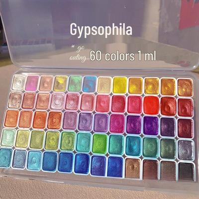 Perlmutt-Aquarellfarben-Set – Dunhuang-Farben für chinesische Malerei & Nagelkunst