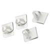 Oil Filter Access Panel Clips, 4PCS Aluminum Alloy High Strength Replacement W715288S439 Easy Car Maintenance Durable Universal Fit