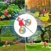 Playful Animal Cycling Windmill Toy Featuring Vibrant Color And Weather Resistant Fabric